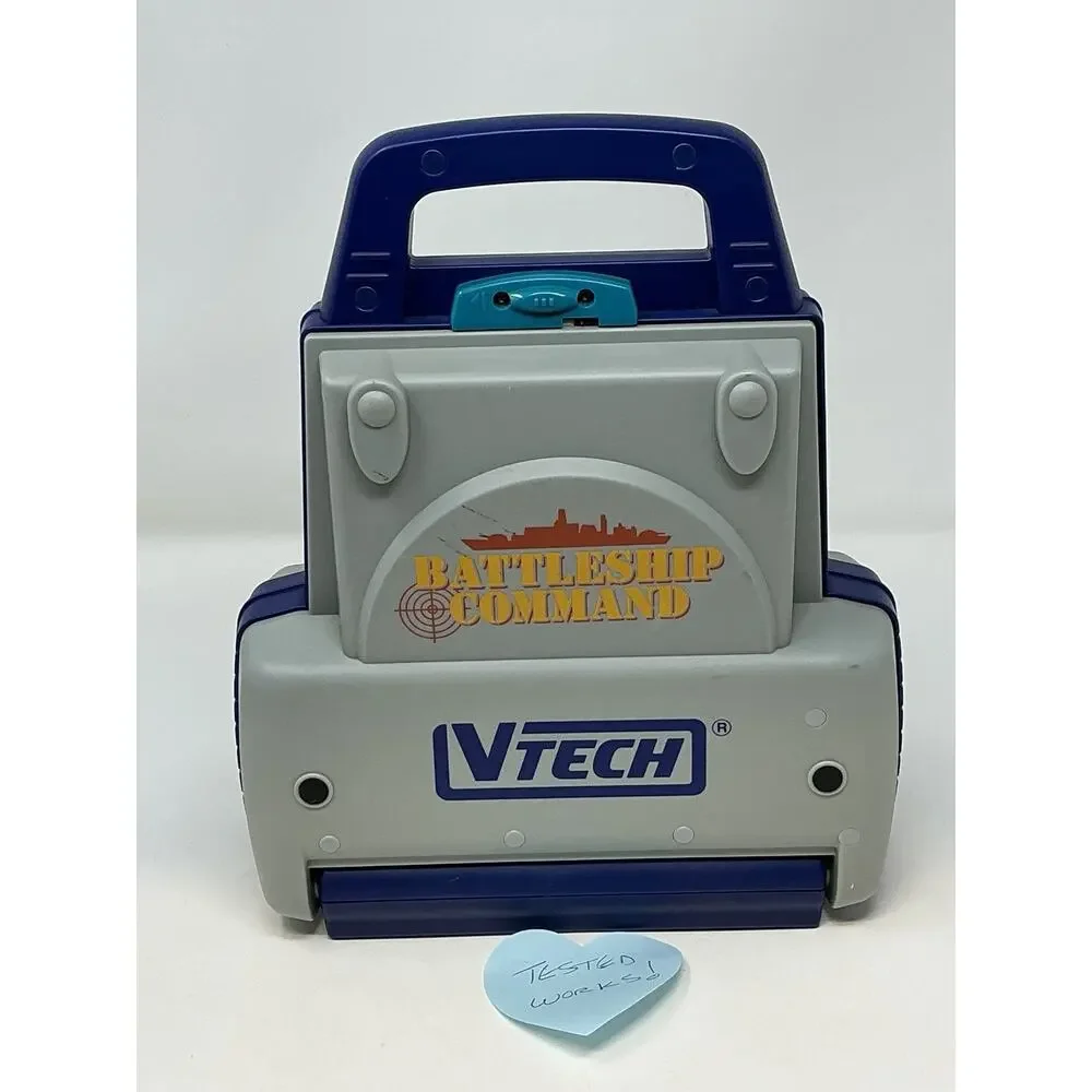 Vtech Battleship Command Game Vintage Electronic Talking Tested and Working 1990